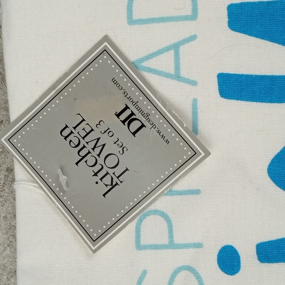 🍒 DII Spread Joy Not Germs Kitchen Dishtowel Set - Picture 3 of 4